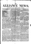Alliance News Saturday 31 December 1881 Page 1