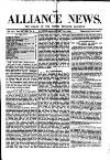 Alliance News Saturday 14 January 1882 Page 1
