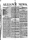Alliance News Saturday 28 January 1882 Page 1