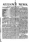 Alliance News Saturday 18 March 1882 Page 1