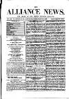 Alliance News Saturday 30 September 1882 Page 1