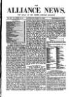 Alliance News Saturday 10 March 1883 Page 1