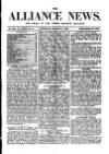 Alliance News Saturday 17 March 1883 Page 1