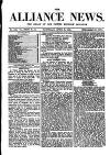 Alliance News Saturday 21 April 1883 Page 1