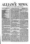 Alliance News Saturday 21 July 1883 Page 1
