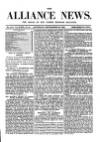 Alliance News Saturday 22 September 1883 Page 1