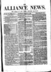 Alliance News Saturday 15 March 1884 Page 1