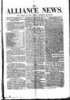 Alliance News Saturday 22 March 1884 Page 1