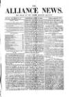 Alliance News Saturday 21 June 1884 Page 1