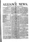Alliance News Saturday 02 August 1884 Page 1