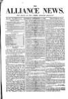 Alliance News Saturday 13 September 1884 Page 1