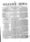 Alliance News Saturday 04 October 1884 Page 1