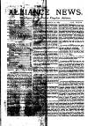 Alliance News Saturday 26 December 1885 Page 1