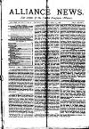 Alliance News Saturday 16 January 1886 Page 1