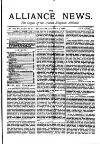Alliance News Saturday 09 October 1886 Page 1