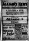 Alliance News Friday 20 November 1896 Page 1