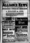 Alliance News Friday 04 December 1896 Page 1