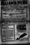 Alliance News Friday 14 January 1898 Page 1