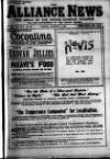 Alliance News Thursday 02 November 1899 Page 1