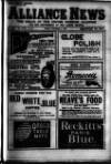 Alliance News Thursday 06 December 1900 Page 1