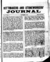 Settmakers' and Stoneworkers' Journal Sunday 01 November 1896 Page 1