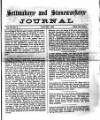 Settmakers' and Stoneworkers' Journal Saturday 01 January 1910 Page 1