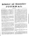 Settmakers' and Stoneworkers' Journal Saturday 01 March 1902 Page 1