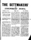 Settmakers' and Stoneworkers' Journal Saturday 01 March 1913 Page 1