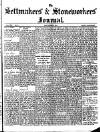 Settmakers' and Stoneworkers' Journal Wednesday 01 September 1915 Page 1