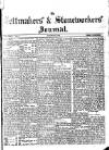 Settmakers' and Stoneworkers' Journal Thursday 01 November 1917 Page 1