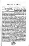 Seren Cymru Saturday 04 February 1860 Page 3