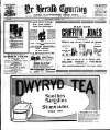 Herald Cymraeg Tuesday 04 November 1913 Page 1