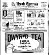 Herald Cymraeg Tuesday 11 November 1913 Page 1
