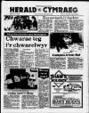 Herald Cymraeg Saturday 25 January 1986 Page 1