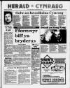 Herald Cymraeg Saturday 08 February 1986 Page 1
