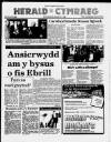 Herald Cymraeg Saturday 01 March 1986 Page 1
