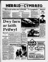 Herald Cymraeg Saturday 08 March 1986 Page 1