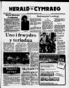 Herald Cymraeg Saturday 29 March 1986 Page 1