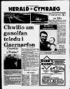 Herald Cymraeg Saturday 05 April 1986 Page 1