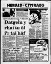 Herald Cymraeg Saturday 05 July 1986 Page 1