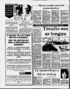 Herald Cymraeg Saturday 06 September 1986 Page 12