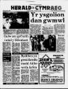Herald Cymraeg Saturday 18 October 1986 Page 1