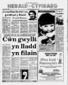 Herald Cymraeg Saturday 02 May 1987 Page 1