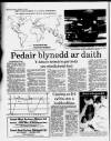 Herald Cymraeg Saturday 27 June 1987 Page 22