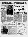 Herald Cymraeg Saturday 28 May 1988 Page 1