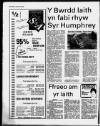 Herald Cymraeg Saturday 14 January 1989 Page 20