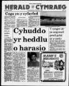 Herald Cymraeg Saturday 04 February 1989 Page 1