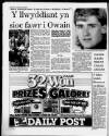 Herald Cymraeg Saturday 18 February 1989 Page 6