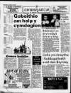Herald Cymraeg Saturday 25 February 1989 Page 58
