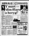 Herald Cymraeg Saturday 18 March 1989 Page 1